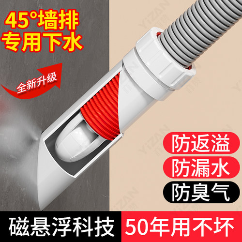 【墙排专用】墙排下水防臭神器