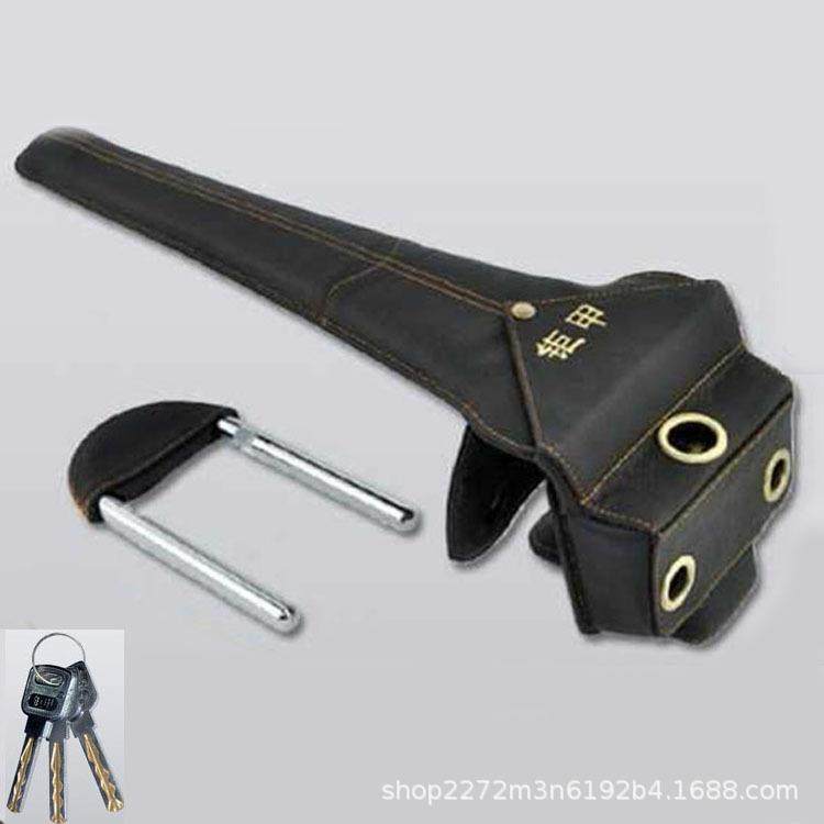 汽车方向盘锁T型DJ80分体钜甲锁车头锁防盗锁B级锁芯汽车通用锁具