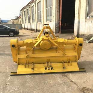 牵引式后桥拌合机灰土路拌机1.8米拌合深度30-35公分