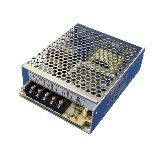 LRS-75-12 72W 12V6A单路输出超薄型低空载损耗明纬开关电源