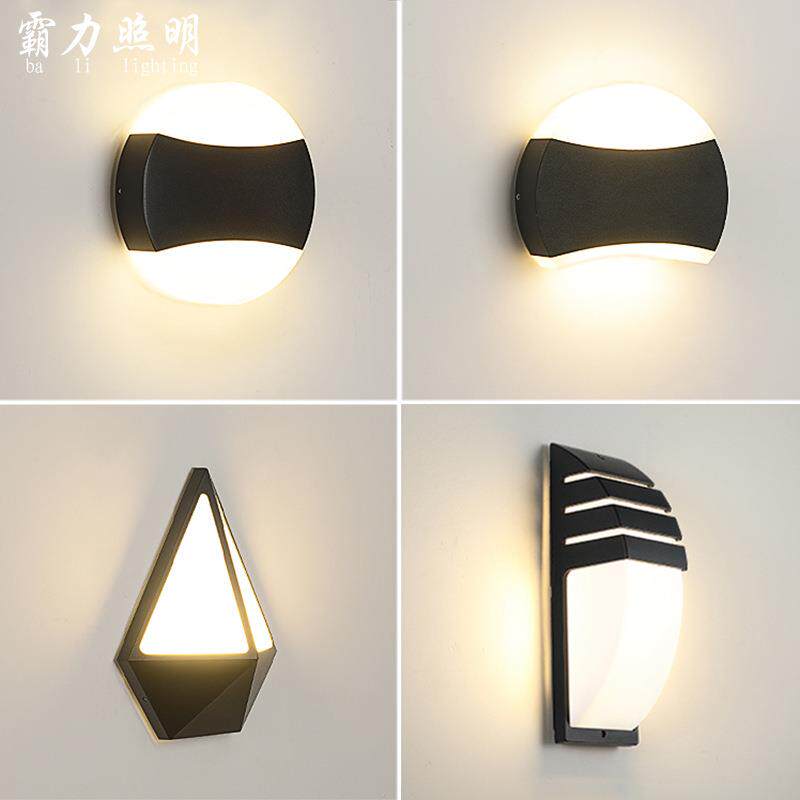 户外防水led别墅庭院壁灯现代外墙灯楼梯通道灯阳台灯花园灯