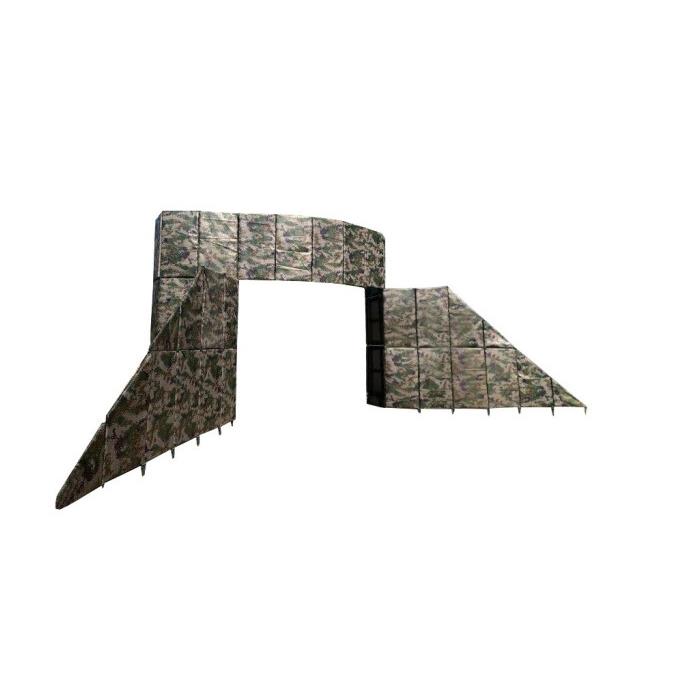 模拟57炮工事97活动模拟工事训练器材颜色可选