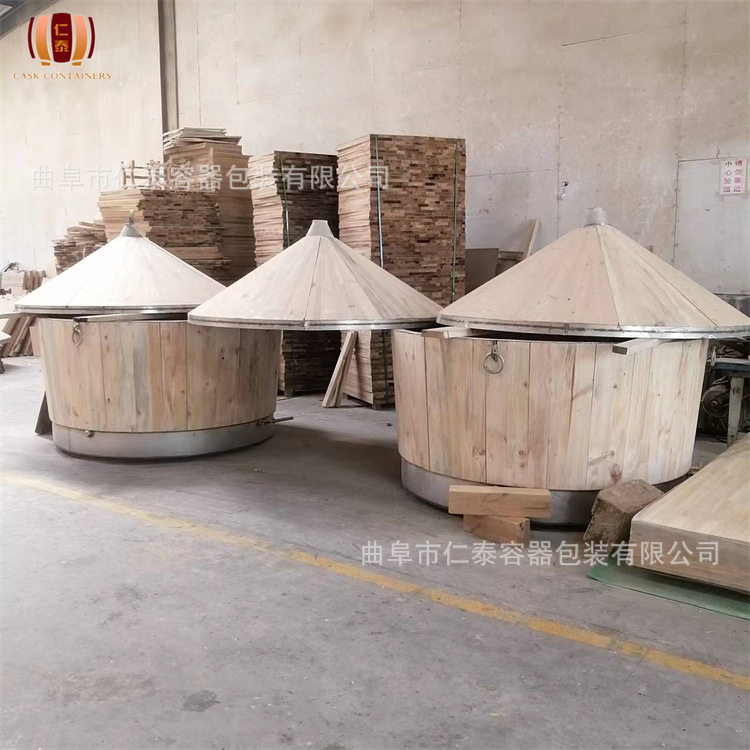 外包木质酿酒设备复古款甑酒锅酒甄锅的外形尺寸制酒酿造器