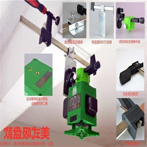 水平仪上梁夹架砌砖卡梁架夹线贴墙仪红外线挂墙支架托盘