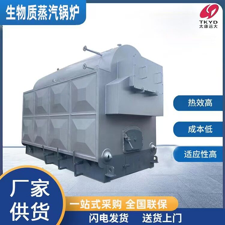 卧式链条2吨燃煤烧柴蒸汽锅炉
