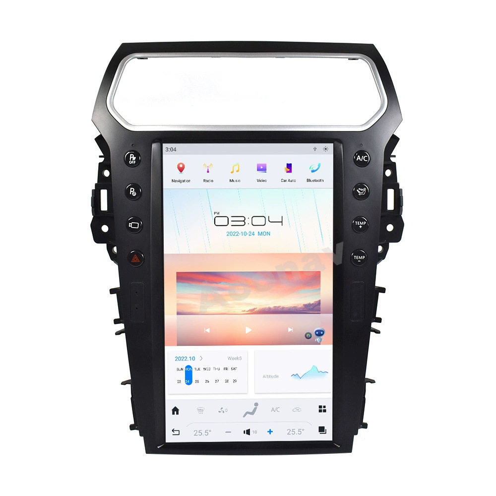 14.4寸适用11-19款福特探险者Explorer安卓导航一体机八核carplay
