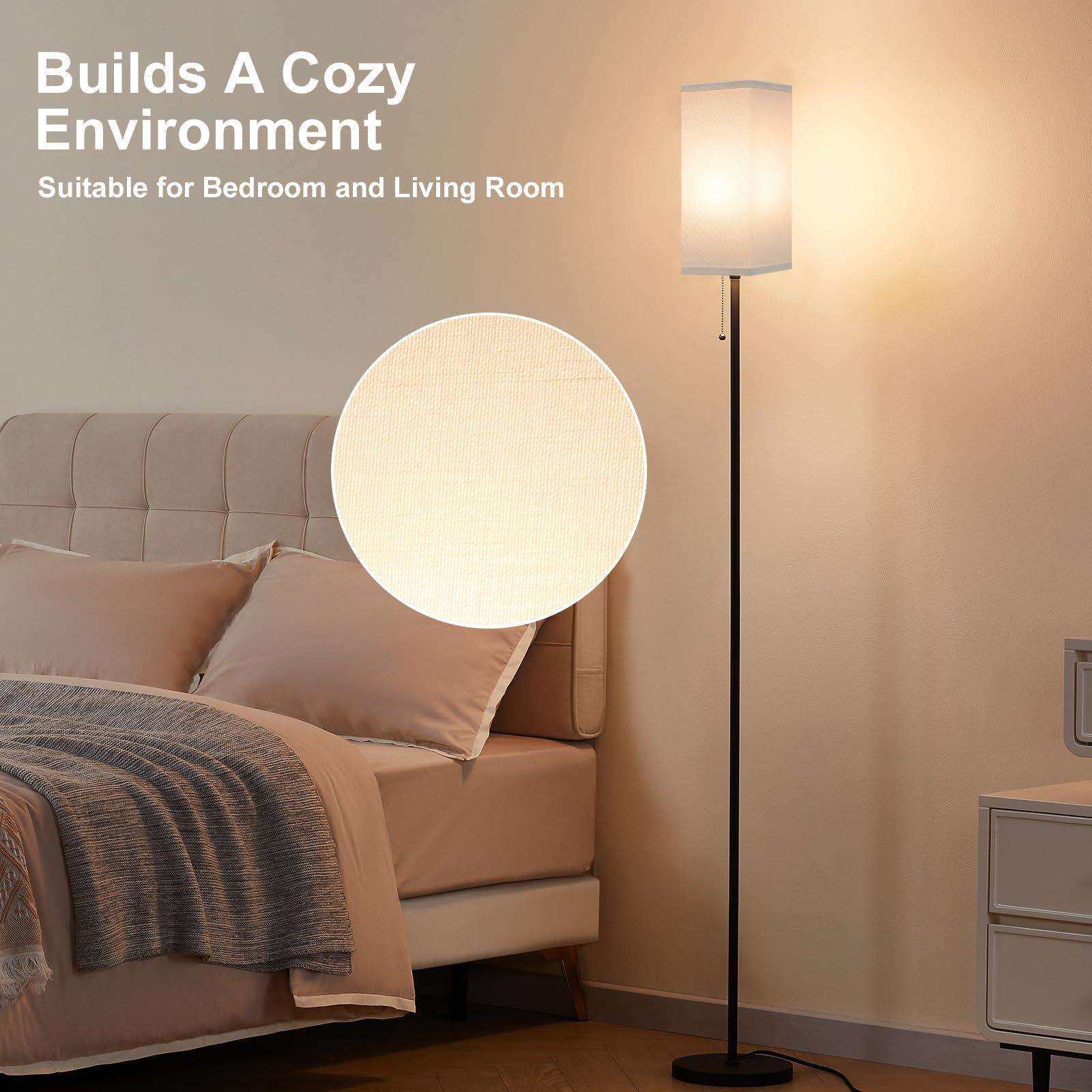 ebay爆款落地灯客厅卧室拉线开关立式书房阅读灯极简氛围灯