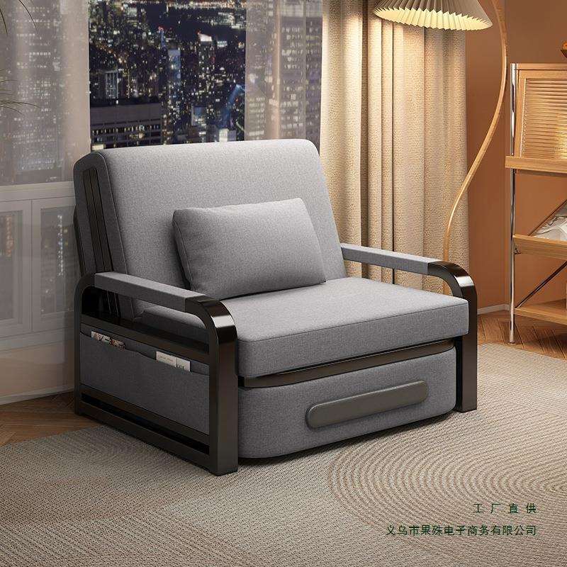 沙发床折叠两用2025新款一体小户型客厅单人抽拉床多功能可伸缩床