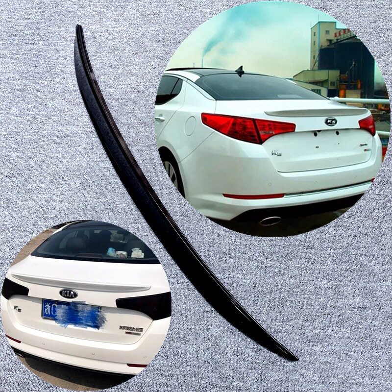 适用于2011-2013款起亚K5尾翼 k5改装专用免打孔烤漆装饰压尾翼