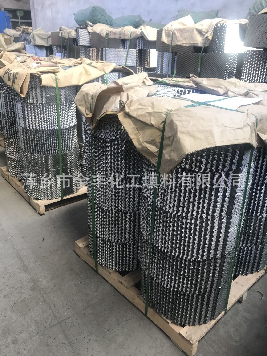 金丰不锈钢波纹填料304/316L