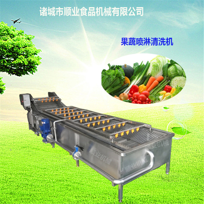 山芹橄榄大头菜涡流气泡清洗机