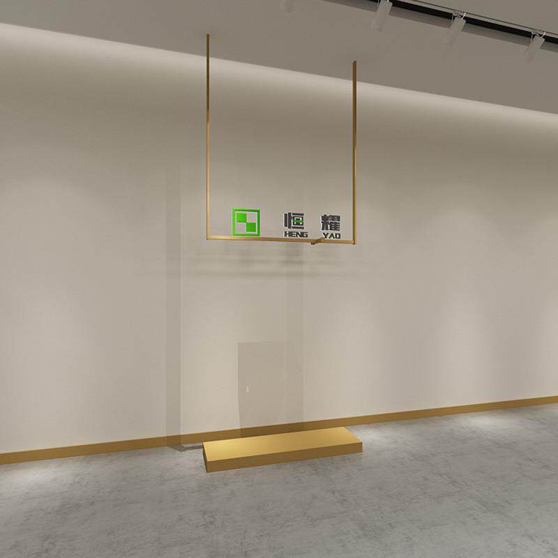 服装店铺展示架直销钢木服装店展示货架挂衣服落地式中岛架