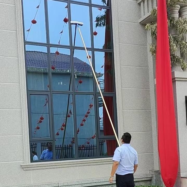高层擦玻璃加长刮水神器