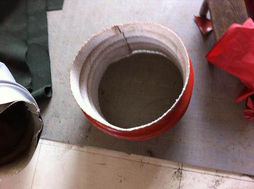 玻璃纤维风管矽胶涂面玻璃纤维风管、焊锡高温软管高温防火软接