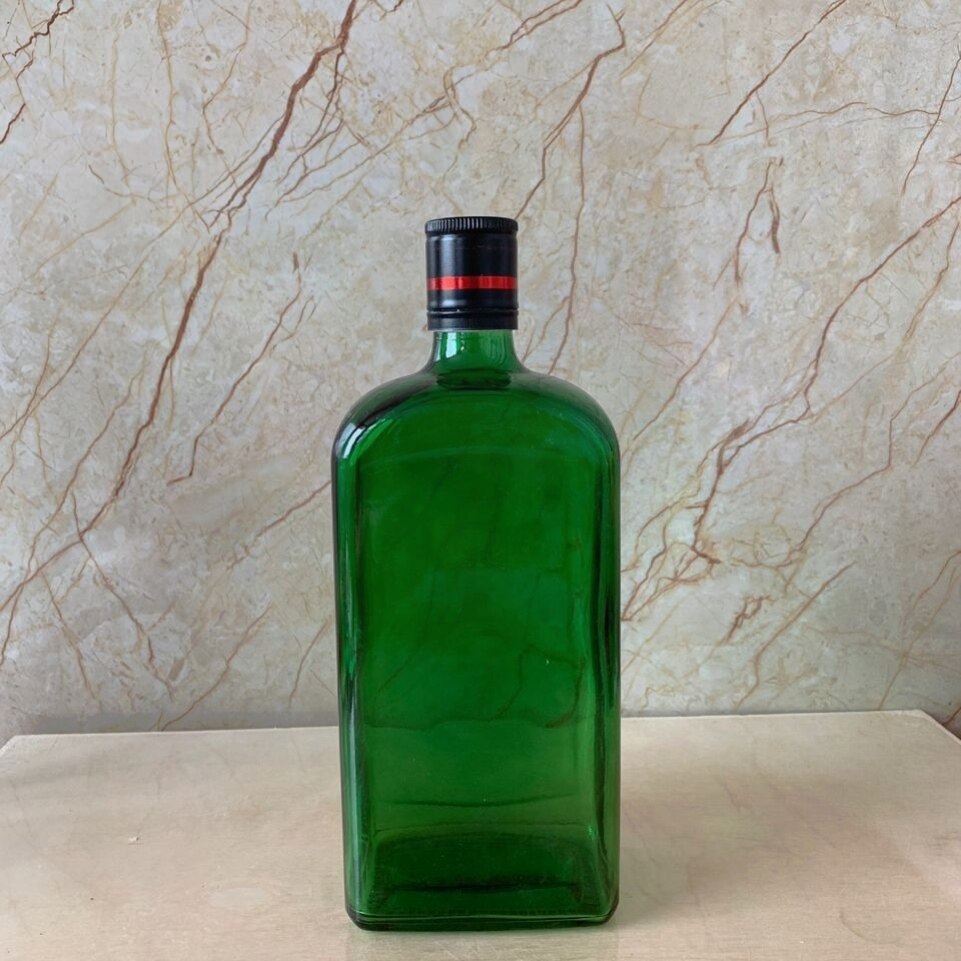 洋酒瓶 白兰地酒瓶 玻璃酒瓶 野格700ml玻璃瓶空瓶家用食品级图片