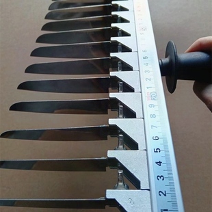 定制油豆腐划刀豆腐泡排刀切臭豆腐神器不锈钢排刀桂花糕分割专用