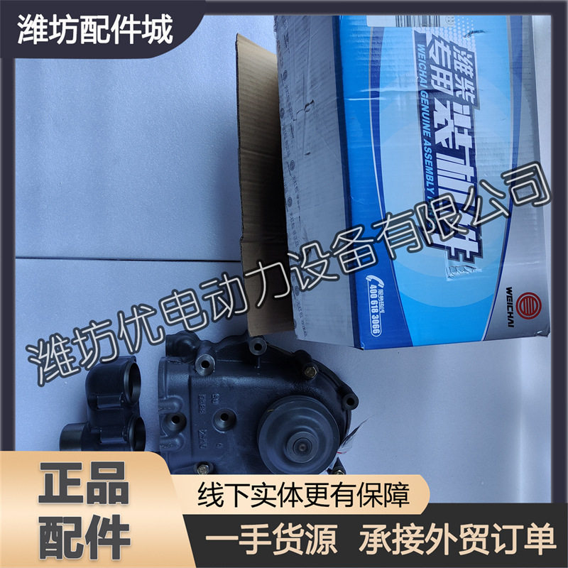 潍柴斯太尔WP12柴油发动机原厂配件612630060689水泵 船用淡水泵