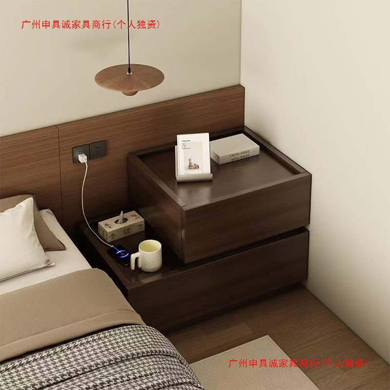 床头柜家用现代简约多功能创意组合收纳储物柜子卧室小型床边斗柜