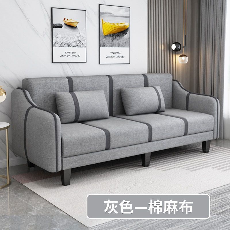 多功能布艺沙发客厅小户型卧室两用沙发床现代简约新款单人沙发床
