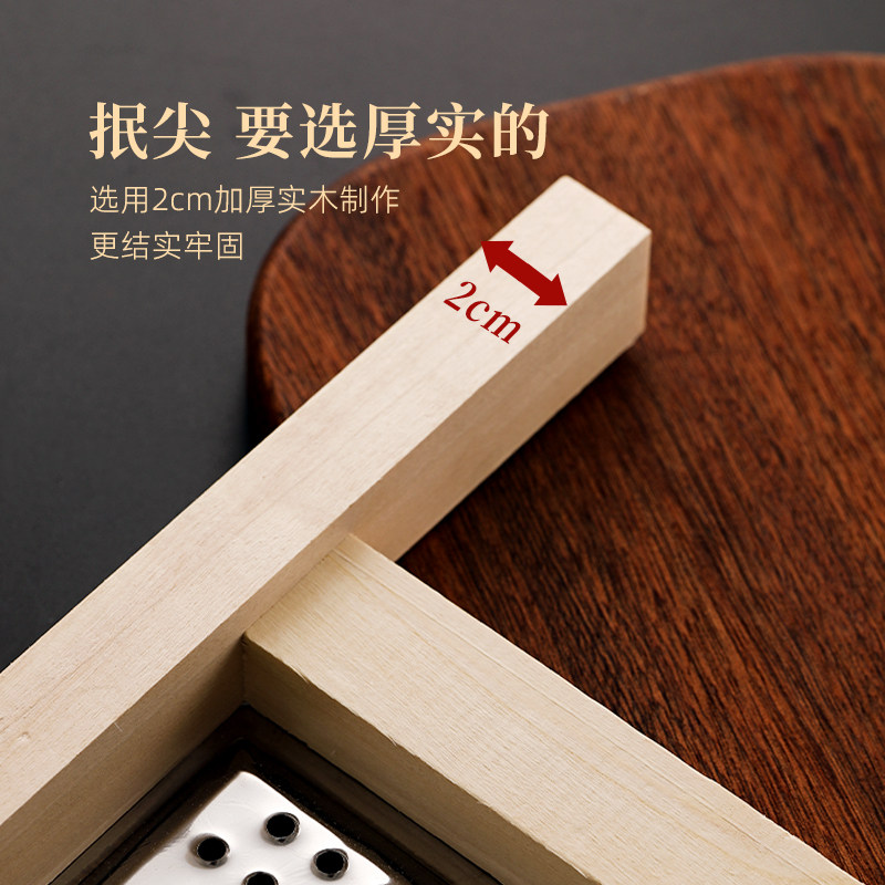?山西特色面食抿尖床抿格斗抿豆面工具实木抿圪斗抿曲抿面器抿蝌