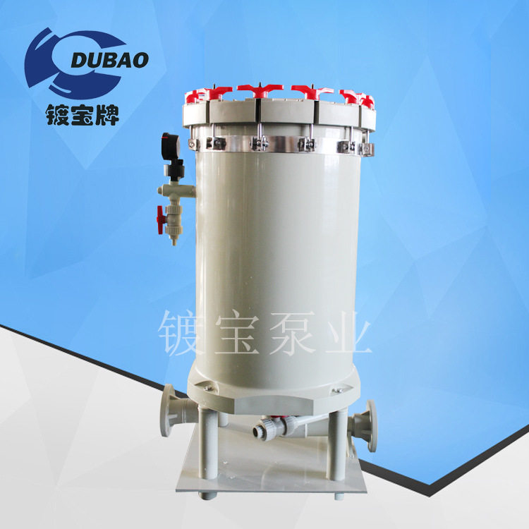 大量供应铬酸药液JF-2018电镀过滤器 化学药液过滤器