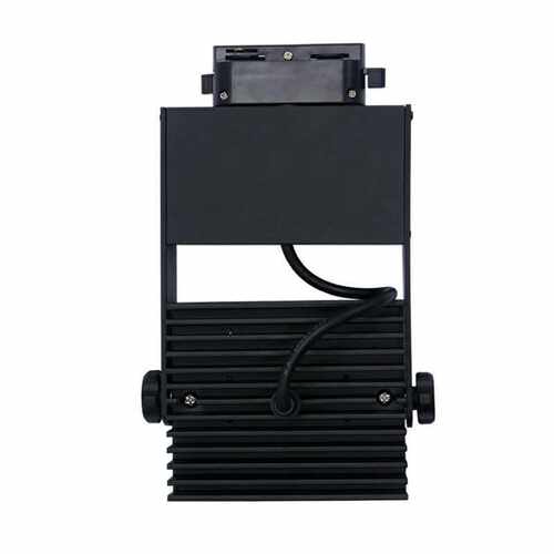 供应新款LEDCOB博物馆服装店方形轨道灯30W60W80W射灯外壳