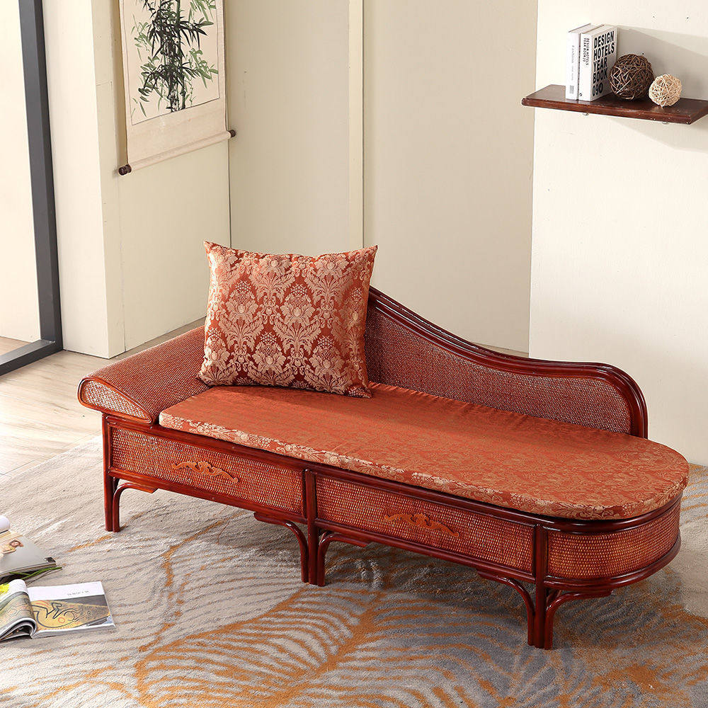 贵妃椅懒人沙发床可躺可卧躺椅成人单个美人贵妃榻一体两用藤椅