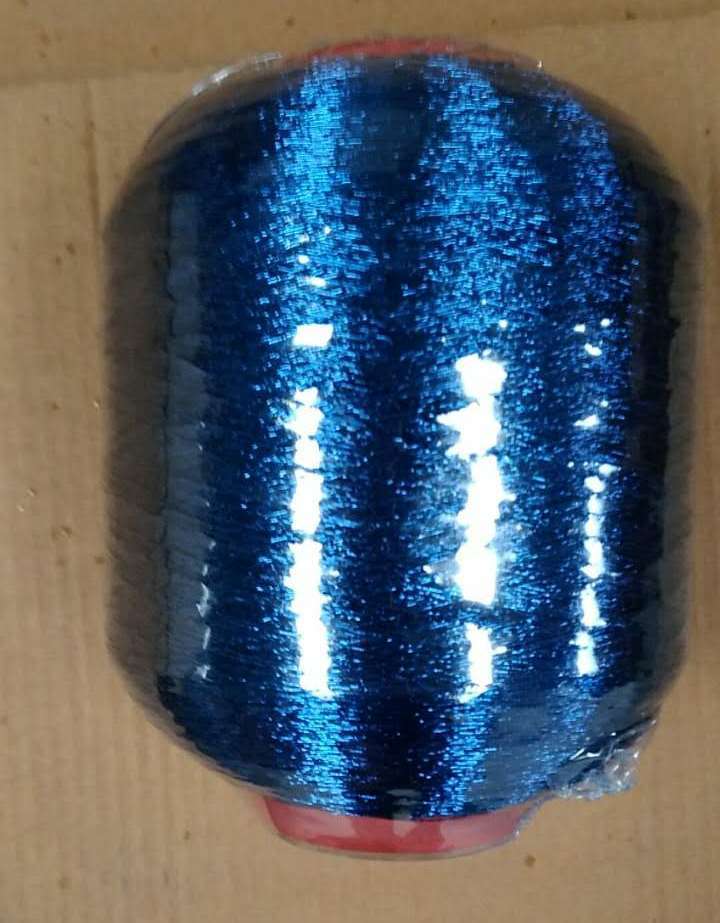 宝蓝色600D粗丝线三阳线业三阳金银丝线SY金银线密包线钓鱼杆绕线