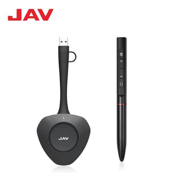 JAV无线同屏器WT16A+智能翻页笔DY011会议平板电视一体机投屏办