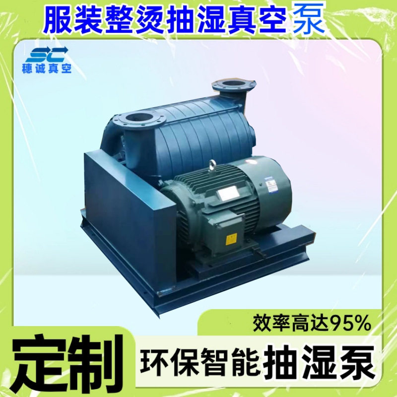 22KW服装整烫设备抽蒸汽泵 真空抽湿机 操作方便 严格质检 穗诚