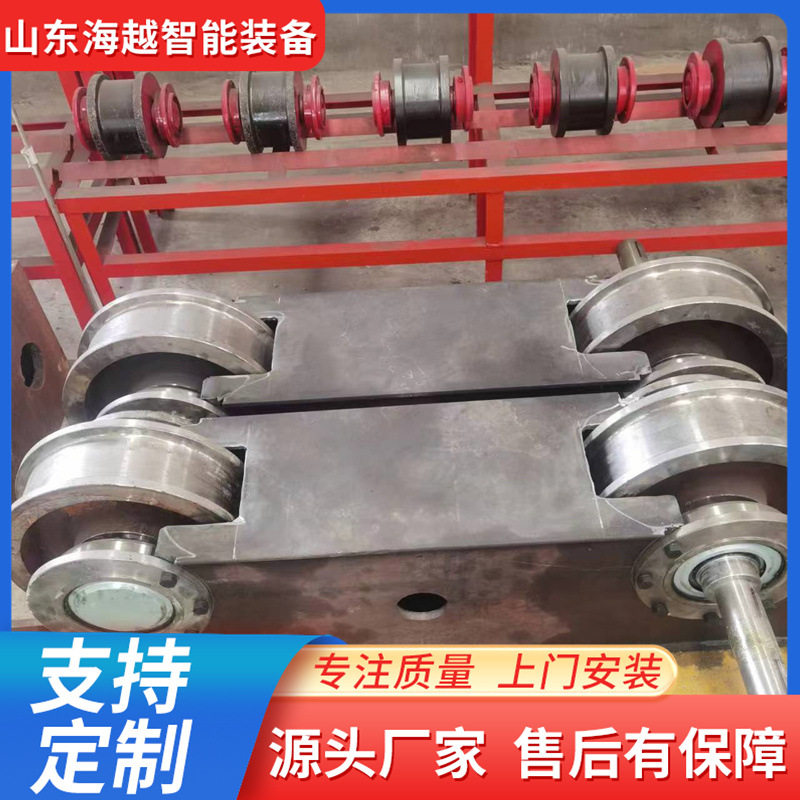 移动轨道行车端梁 电机驱动地梁天车桁吊行走端梁 轨道行走端梁