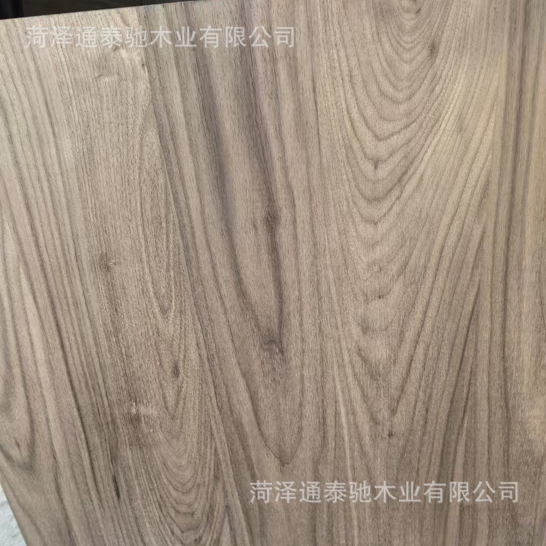 黑胡桃直纹实木板材家具地板墙板