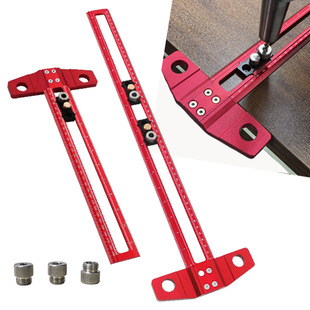 木工二合一出口型多功能T型划线尺公英制角度活动标记方尺