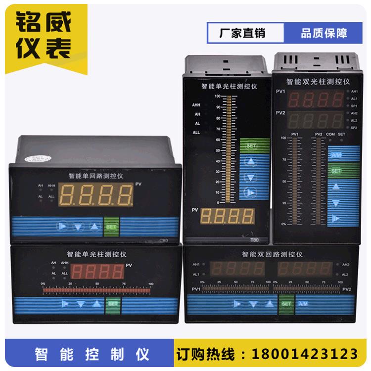 供应单双光柱显示调节仪智能控制仪可调式温控表
