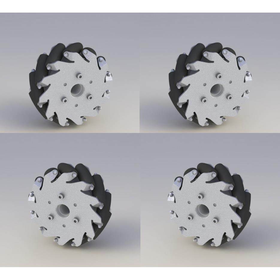 一套127mm轻载型麦克纳姆轮(mecanumwheel)14193S