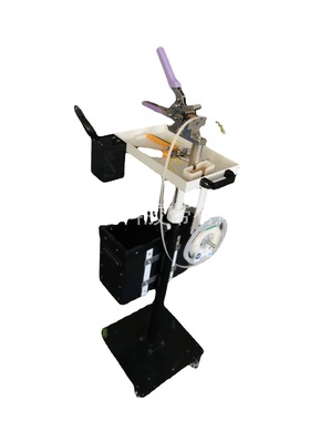 【诚信企业】SMT接料车SMT可移动接料车 双钳接料车 K-800