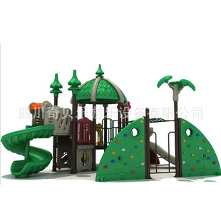 四川114立柱组合滑梯幼儿园户外太空造型游乐场梭梭梯爬滑组合式