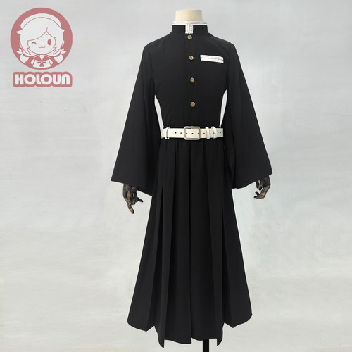 HOLOUN小欧家鬼灭鬼杀队服霞柱时透无一郎刺绣常服面料C服