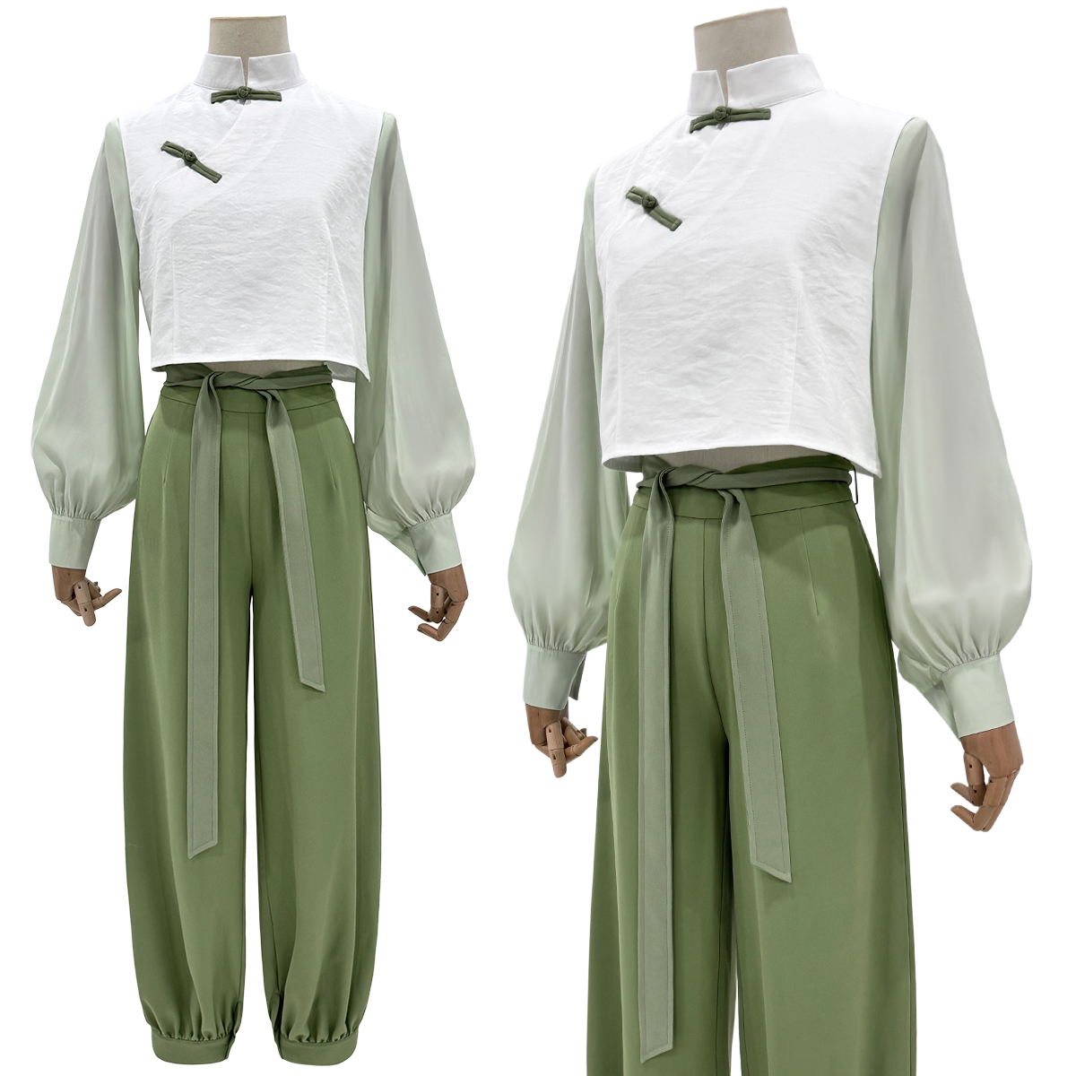 HOLOUN小欧家罗小黑20岁师姐中式古装鹿野COS服