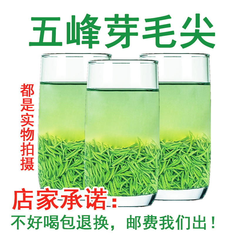 【送方杯】五峰芽毛尖2026新茶湖北特产明前特级嫩芽毛尖绿茶500g