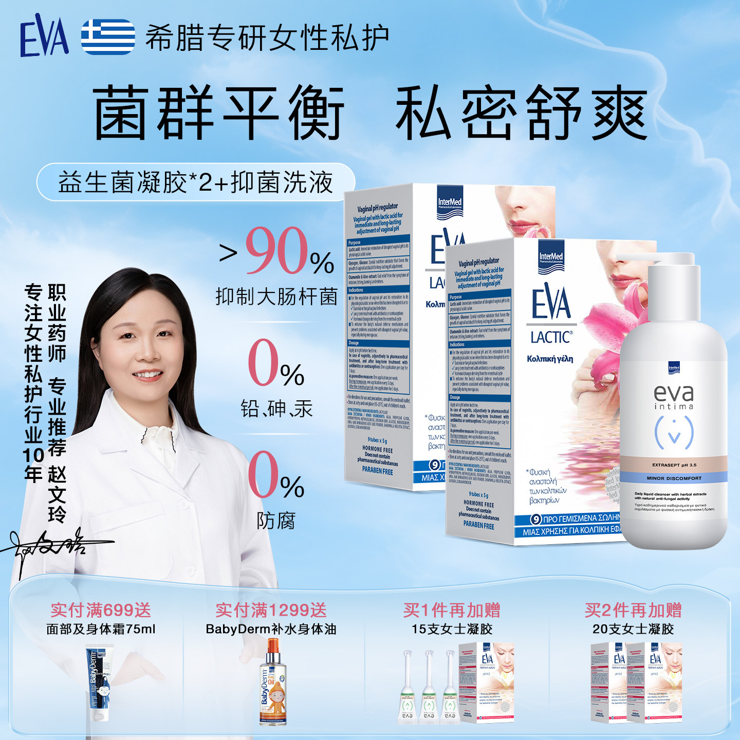 希腊EVA日常护理方案私处护理