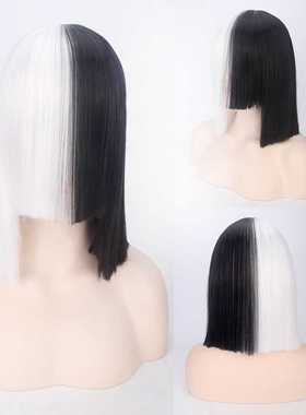 新款直销主圣达 外贸热卖SIA明星歌手This is acting  黑浅金混色