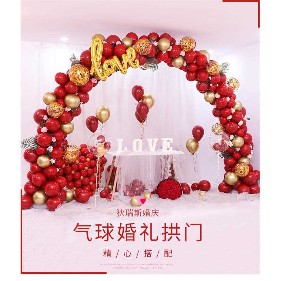 新款直销气球拱门支架子折叠开业结婚庆典婚礼生日新年布置装饰汽