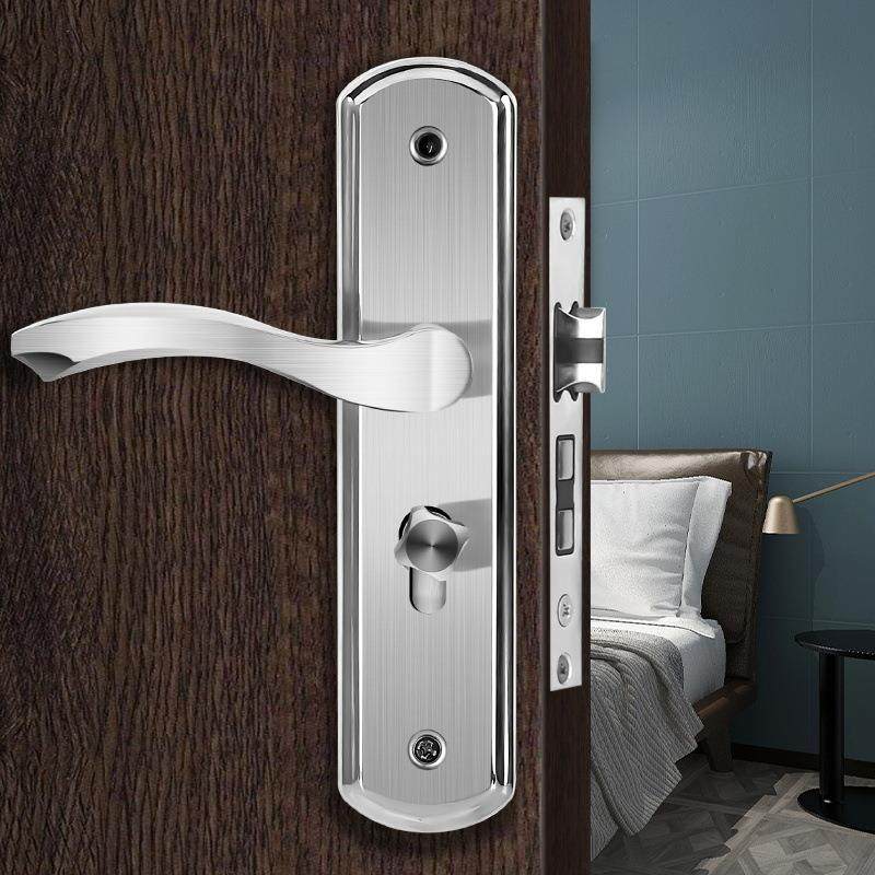 直销新款不锈钢调节款门锁房屋木门锁具针对更换旧门锁专门研发50