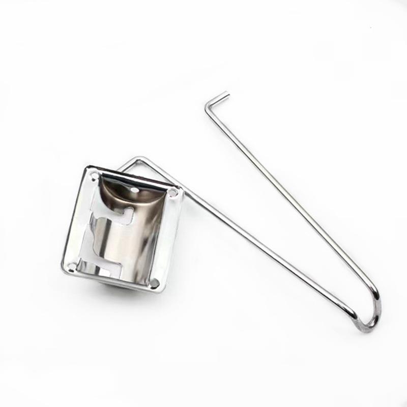 直销新款哇噢简易学习桌折叠脚U型猫脚铬色桌子脚铁艺金属桌腿支