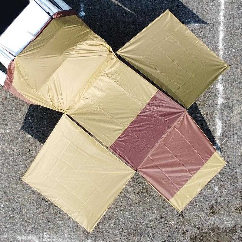 直销新款车顶帐篷suv车尾延伸帐篷自驾游户外野营车载汽车遮阳车