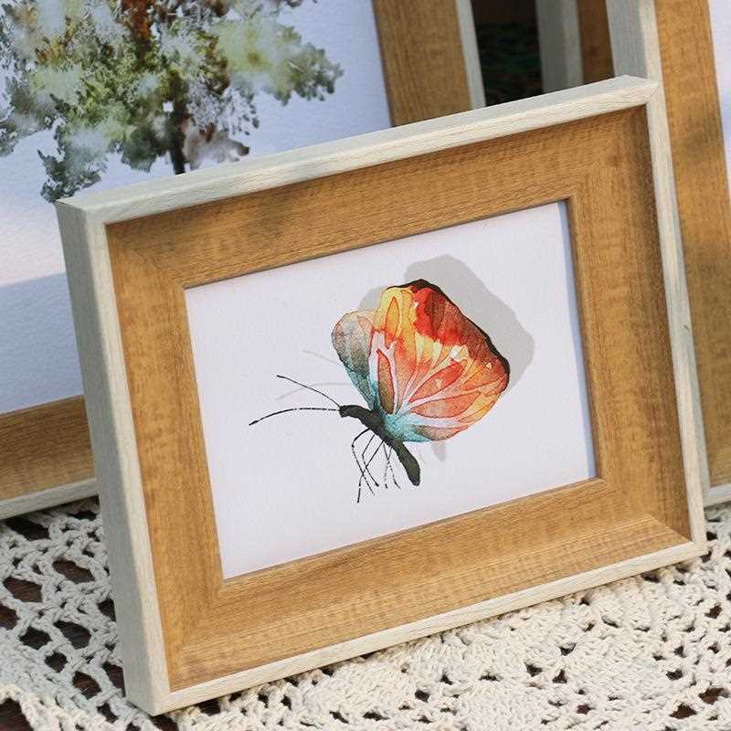 直销新款相框 加照片8寸10寸12寸A4美式创意画框 挂墙相框摆台