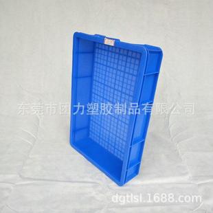 大号物流运输塑料箱 直销新款 工厂仓库分类方箱子蓝色收纳整理箱