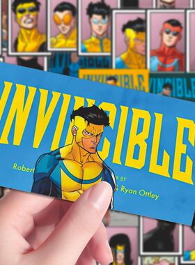 160张无敌少侠贴纸美国马克Image漫画贴画装饰手机壳桌面笔记本