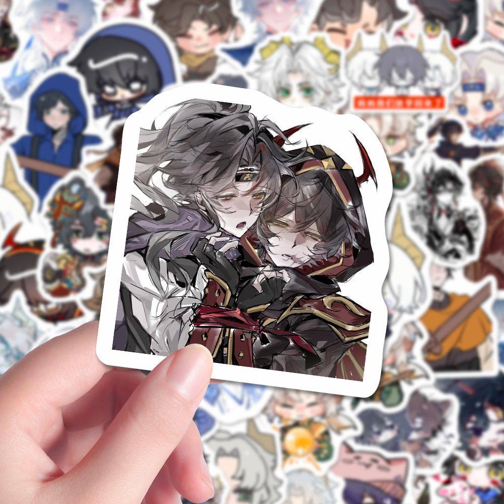 172贴超自然行动逍遥零可爱表情包贴纸创意热门游戏周边装饰贴画